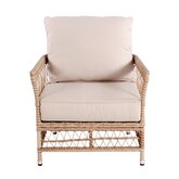 Royal Seasons MAURITIUS Lounge fauteuil Beige - afbeelding 2